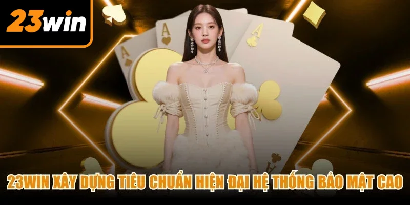 23Win được xây dựng theo tiêu chuẩn hiện đại với hệ thống bảo mật cao