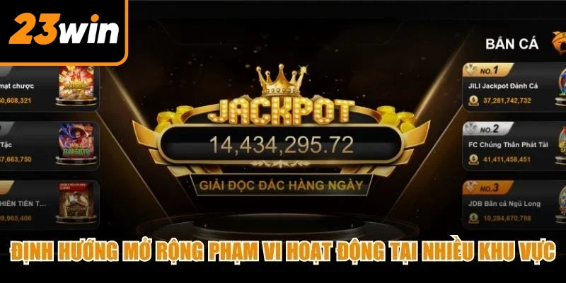 Định hướng mở rộng phạm vi hoạt động tại nhiều khu vực khác nhau